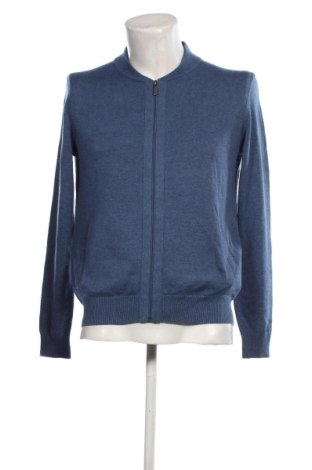 Herren Strickjacke Andrew James, Größe S, Farbe Blau, Preis 30,20 €