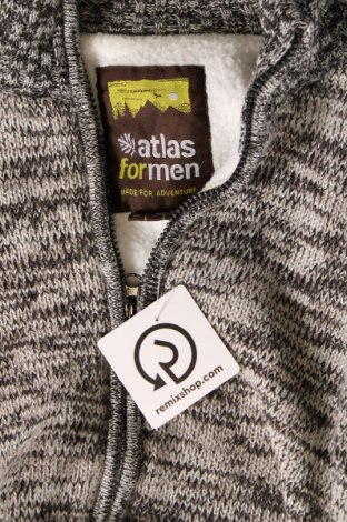 Jachetă tricotată de bărbați Atlas For Men, Mărime M, Culoare Gri, Preț 62,00 Lei
