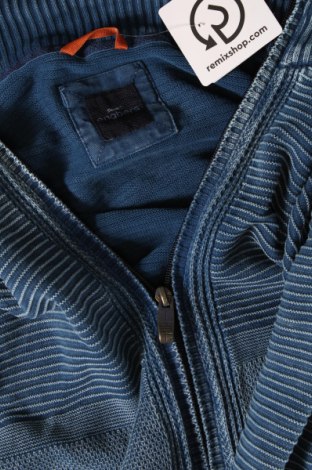 Jachetă tricotată de bărbați Engbers, Mărime L, Culoare Albastru, Preț 203,95 Lei