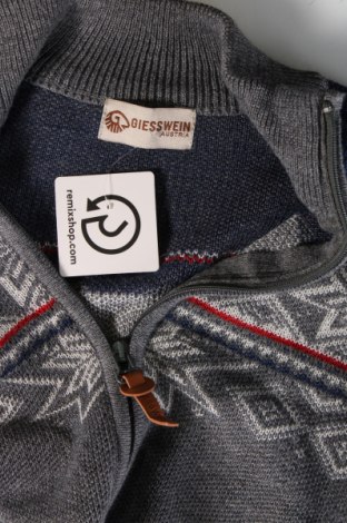 Jachetă tricotată de bărbați Giesswein, Mărime M, Culoare Gri, Preț 203,95 Lei