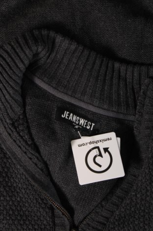 Jachetă tricotată de bărbați Jeanswest, Mărime XXL, Culoare Gri, Preț 94,73 Lei