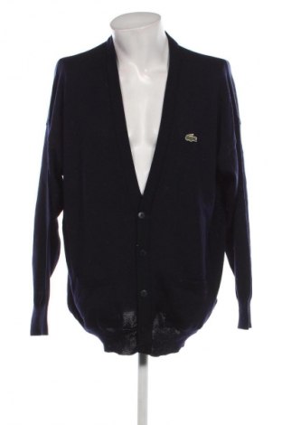 Jachetă tricotată de bărbați Lacoste, Mărime XXL, Culoare Albastru, Preț 315,79 Lei