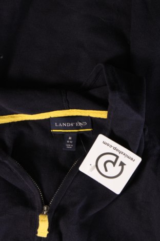 Jachetă tricotată de bărbați Land's End, Mărime M, Culoare Albastru, Preț 86,84 Lei