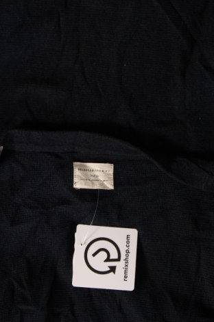 Jachetă tricotată de bărbați Selected Homme, Mărime S, Culoare Albastru, Preț 101,15 Lei