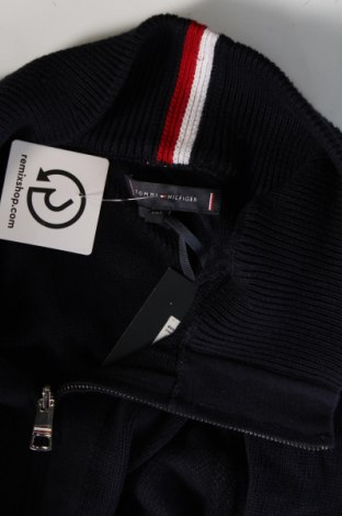 Męski kardigan Tommy Hilfiger, Rozmiar 4XL, Kolor Niebieski, Cena 371,99 zł