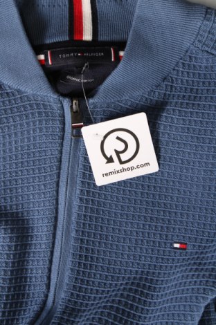 Męski kardigan Tommy Hilfiger, Rozmiar XXL, Kolor Niebieski, Cena 336,99 zł