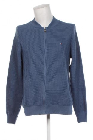 Męski kardigan Tommy Hilfiger, Rozmiar XXL, Kolor Niebieski, Cena 336,99 zł