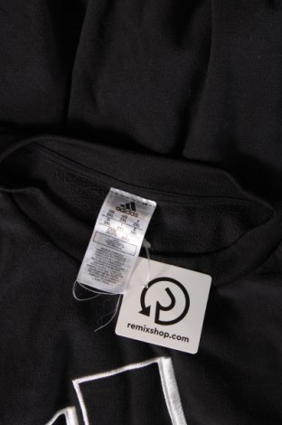 Ανδρική μπλούζα fleece Adidas, Μέγεθος XXL, Χρώμα Μαύρο, Τιμή 19,98 €