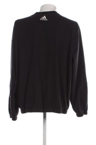 Мъжка поларена блуза Adidas, Размер XXL, Цвят Черен, Цена 34,00 лв.