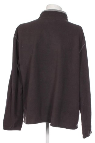 Ανδρική μπλούζα fleece Atlas For Men, Μέγεθος 5XL, Χρώμα Γκρί, Τιμή 11,75 €