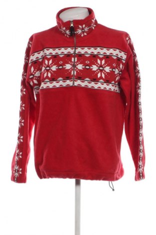 Ανδρική μπλούζα fleece Vittorio Rossi, Μέγεθος XL, Χρώμα Κόκκινο, Τιμή 14,23 €