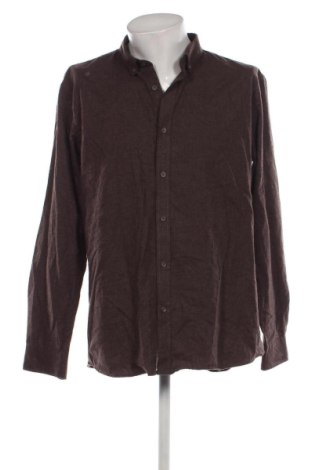Ανδρικό πουκάμισο, Μέγεθος XL, Χρώμα Καφέ, Τιμή 10,76 €