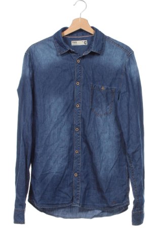 Herrenhemd ! Solid, Größe M, Farbe Blau, Preis € 23,66