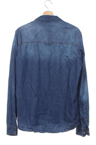 Herrenhemd ! Solid, Größe M, Farbe Blau, Preis € 13,01