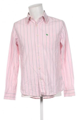 Мъжка риза Abercrombie & Fitch, Размер M, Цвят Розов, Цена 30,25 лв.