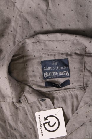 Cămașă de bărbați Angelo Litrico, Mărime M, Culoare Gri, Preț 47,70 Lei