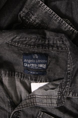 Cămașă de bărbați Angelo Litrico, Mărime XXL, Culoare Gri, Preț 57,23 Lei