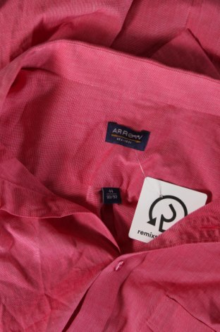Ανδρικό πουκάμισο Arrow, Μέγεθος XL, Χρώμα Ρόζ , Τιμή 10,76 €
