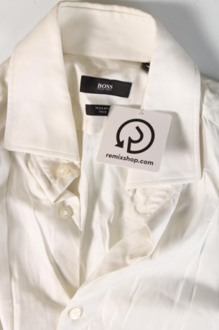 Ανδρικό πουκάμισο BOSS, Μέγεθος L, Χρώμα Εκρού, Τιμή 39,46 €
