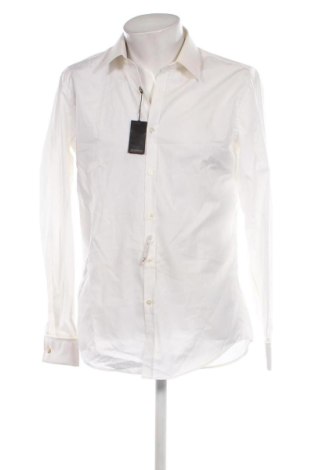 Ανδρικό πουκάμισο BOSS, Μέγεθος S, Χρώμα Εκρού, Τιμή 73,49 €