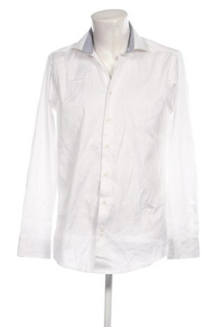 Ανδρικό πουκάμισο Basic Apparel, Μέγεθος L, Χρώμα Λευκό, Τιμή 15,95 €