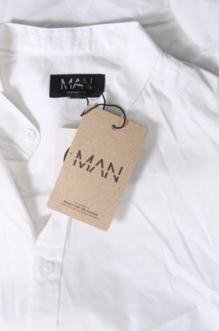 Мъжка риза Boohoo, Размер S, Цвят Бял, Цена 25,30 лв.