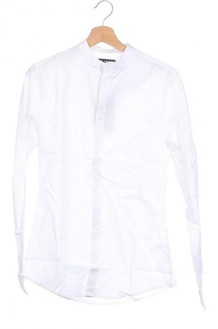 Ανδρικό πουκάμισο Boohoo, Μέγεθος S, Χρώμα Λευκό, Τιμή 13,04 €