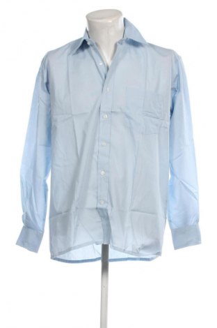 Herrenhemd Burton of London, Größe M, Farbe Blau, Preis € 23,66