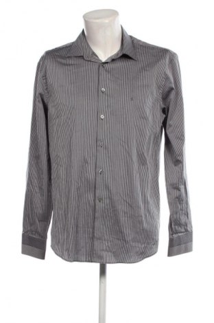Herrenhemd Calvin Klein, Größe L, Farbe Grau, Preis 35,00 €