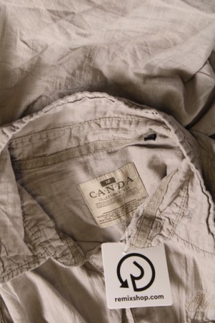 Ανδρικό πουκάμισο Canda, Μέγεθος M, Χρώμα  Μπέζ, Τιμή 8,97 €