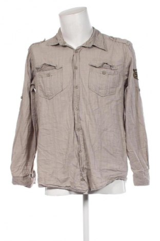 Ανδρικό πουκάμισο Canda, Μέγεθος M, Χρώμα  Μπέζ, Τιμή 9,87 €