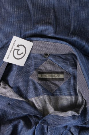 Herrenhemd Citta Di Milano, Größe M, Farbe Blau, Preis € 10,09