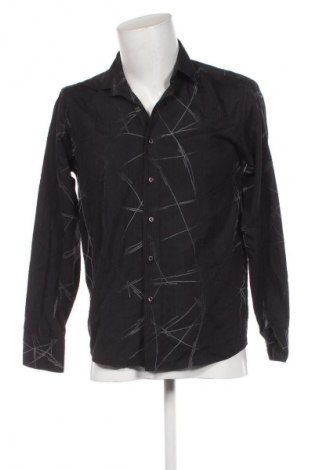 Ανδρικό πουκάμισο Clockhouse, Μέγεθος M, Χρώμα Μαύρο, Τιμή 17,94 €