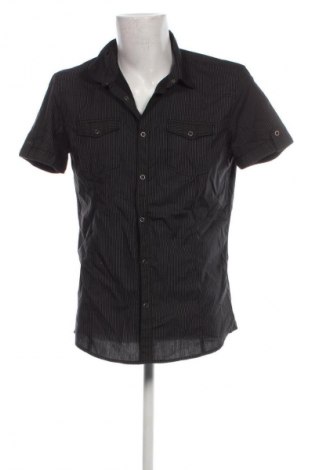 Мъжка риза Clockhouse, Размер L, Цвят Черен, Цена 46,00 лв.
