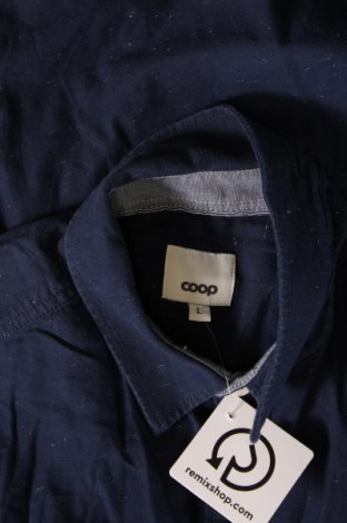 Ανδρικό πουκάμισο Coop, Μέγεθος L, Χρώμα Μπλέ, Τιμή 9,87 €