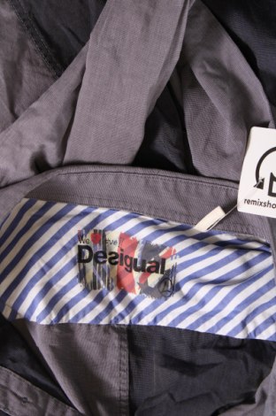 Herrenhemd Desigual, Größe L, Farbe Grau, Preis 21,05 €