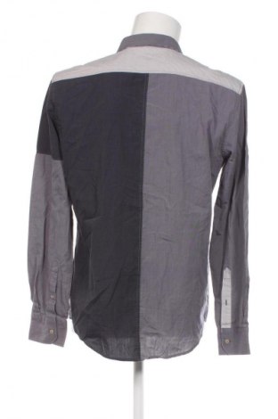 Ανδρικό πουκάμισο Desigual, Μέγεθος L, Χρώμα Γκρί, Τιμή 18,71 €