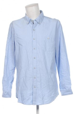 Ανδρικό πουκάμισο Dressmann, Μέγεθος XXL, Χρώμα Μπλέ, Τιμή 12,62 €