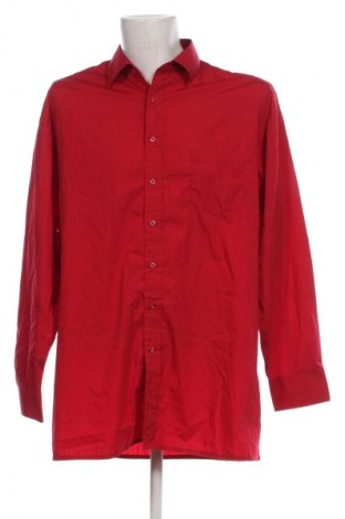 Herrenhemd Dressmann, Größe XXL, Farbe Rot, Preis 14,20 €