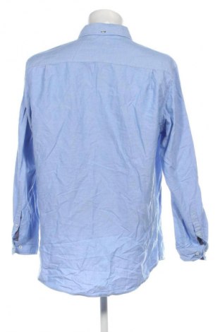 Ανδρικό πουκάμισο Dressmann, Μέγεθος XXL, Χρώμα Μπλέ, Τιμή 28,58 €