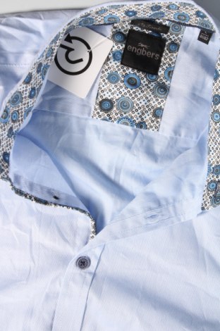 Ανδρικό πουκάμισο Engbers, Μέγεθος L, Χρώμα Μπλέ, Τιμή 18,71 €