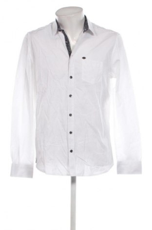 Ανδρικό πουκάμισο Engbers, Μέγεθος M, Χρώμα Λευκό, Τιμή 18,71 €