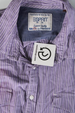 Ανδρικό πουκάμισο Esprit, Μέγεθος XL, Χρώμα Βιολετί, Τιμή 12,62 €