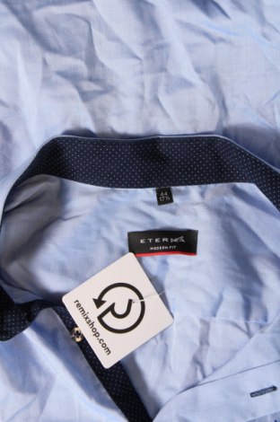Ανδρικό πουκάμισο Eterna, Μέγεθος XL, Χρώμα Μπλέ, Τιμή 18,71 €