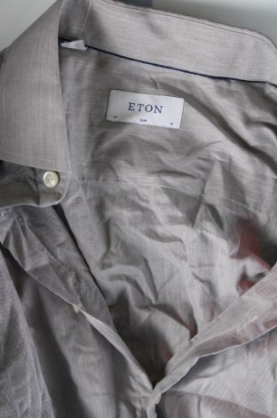 Ανδρικό πουκάμισο Eton, Μέγεθος L, Χρώμα Γκρί, Τιμή 25,51 €