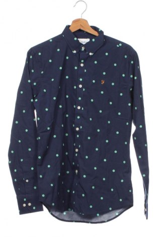Ανδρικό πουκάμισο Farah, Μέγεθος S, Χρώμα Μπλέ, Τιμή 55,50 €
