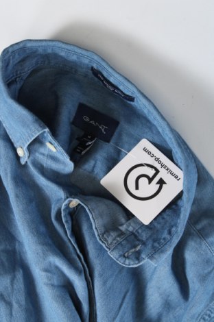 Ανδρικό πουκάμισο Gant, Μέγεθος M, Χρώμα Μπλέ, Τιμή 46,39 €