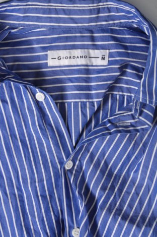 Мъжка риза Giordano, Размер M, Цвят Син, Цена 14,50 лв.