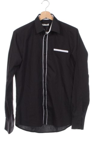 Ανδρικό πουκάμισο Grin & Bear, Μέγεθος S, Χρώμα Μαύρο, Τιμή 7,83 €