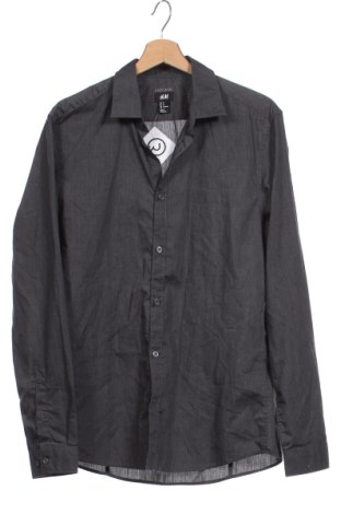 Herrenhemd H&M, Größe M, Farbe Grau, Preis € 10,09